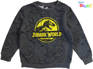 Primark Jurassic World szürk pulóver 5-6év 4-Hibátlan