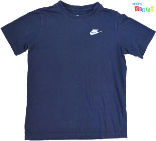 Nike sötétkék póló 158 3-Jó állapot