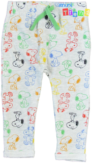 F&F Snoopy mintás szürke szabadidő nadrág 86 4-Hibátlan