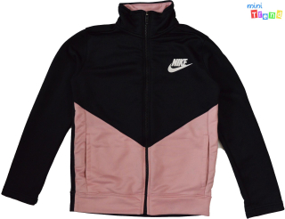 Nike rózsaszín-fekete szabadidő felső 128-137 4-Hibátlan(kis bolyhosodás)