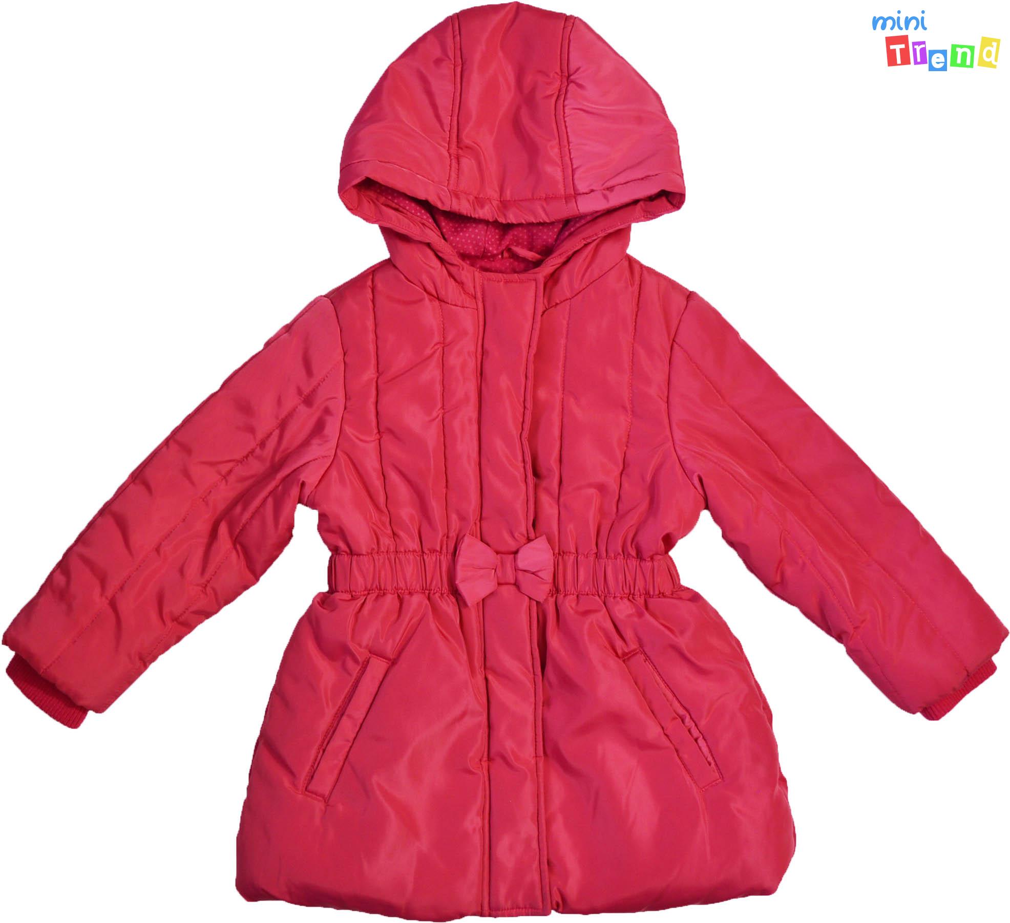M&S pirosas kabát 3-4év 3-Jó állapot(elszíneződés, varrás bomlás)