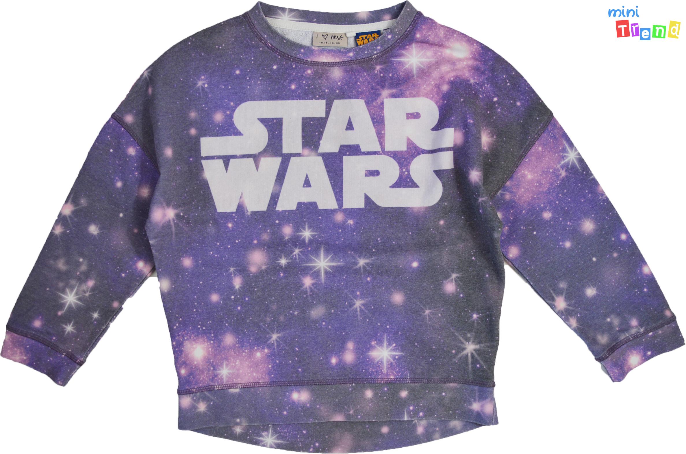 Next Star Wars lila pulóver 8év' 4-Hibátlan