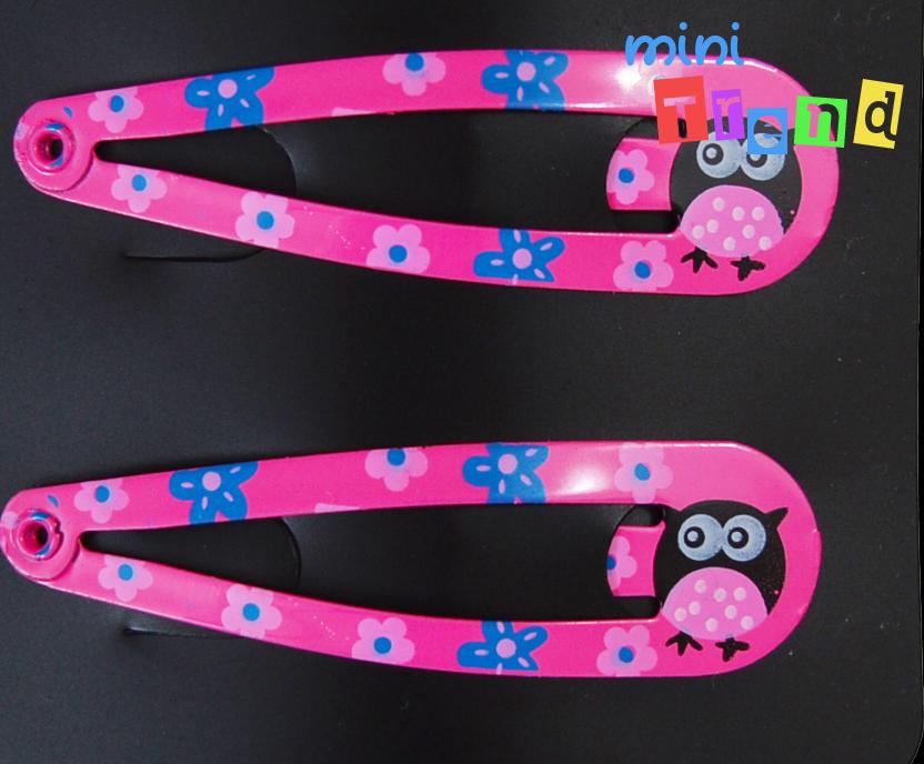 Baglyos pink csit csat 5cm'