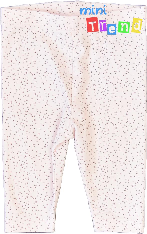 Tu pöttyös rózsaszín leggings 62 5-Újszerű