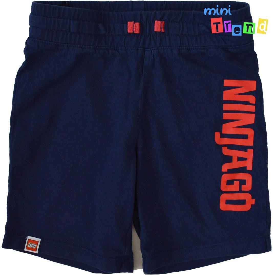 H&M Ninjago sötétkék vékony rövidnadrág 92 4-Hibátlan