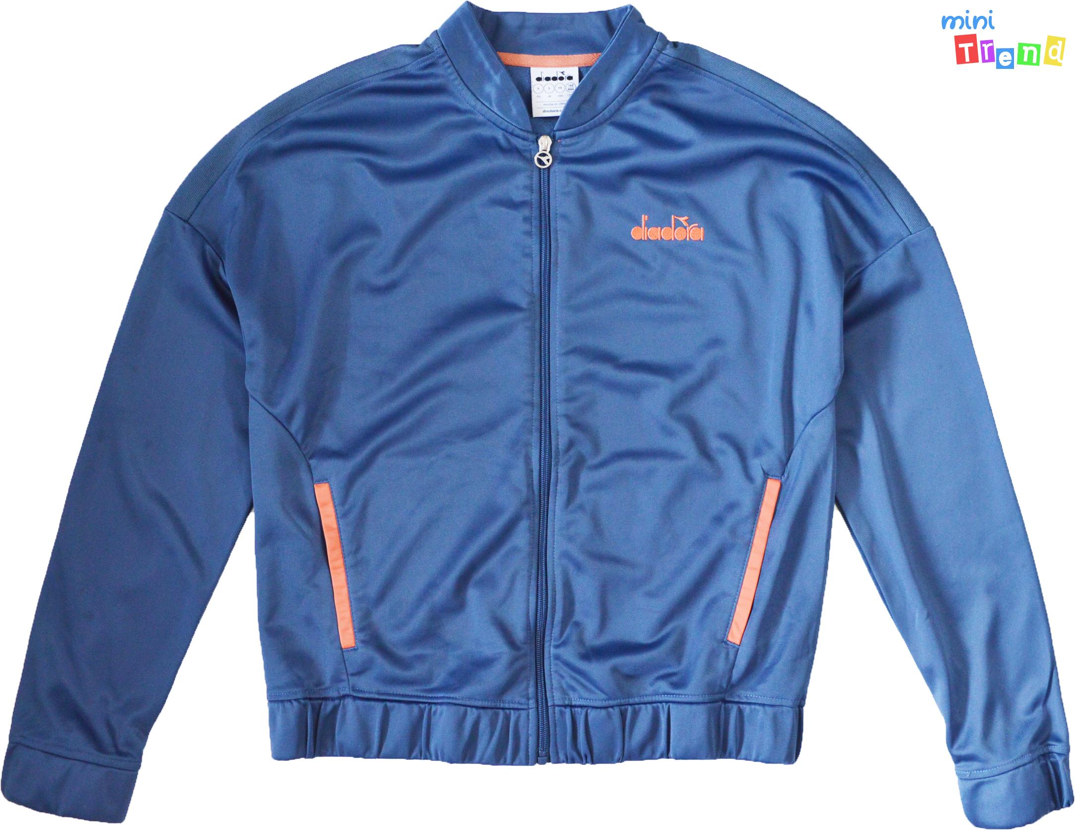 Diadora kék szabadidő felső S 4-Hibátlan