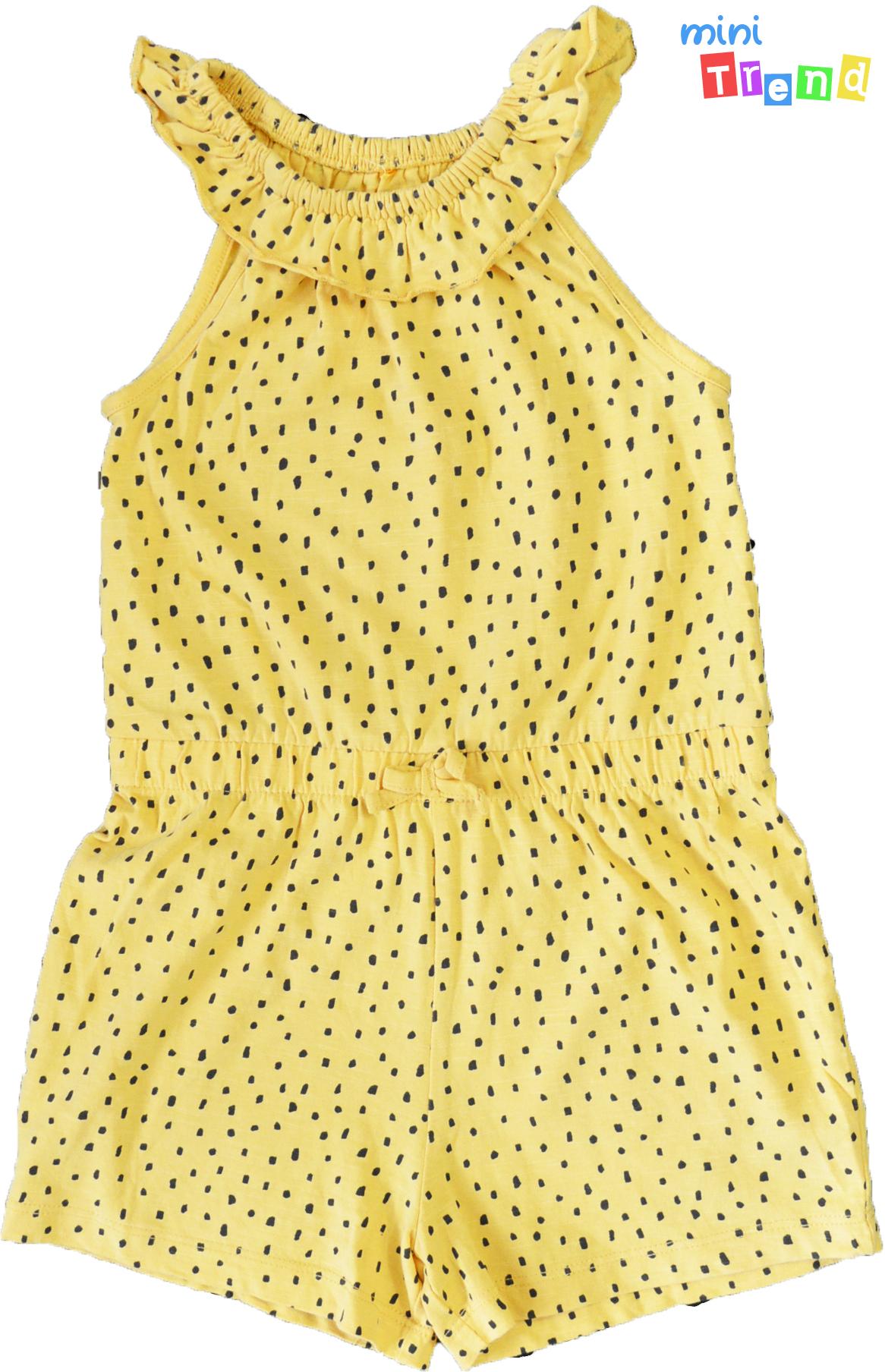 George mintás sárga playsuit 5-6év 4-Hibátlan