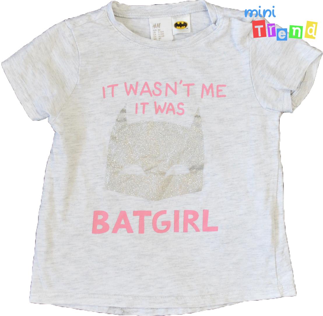 H&M Batman szürke felső 80 4-Hibátlan