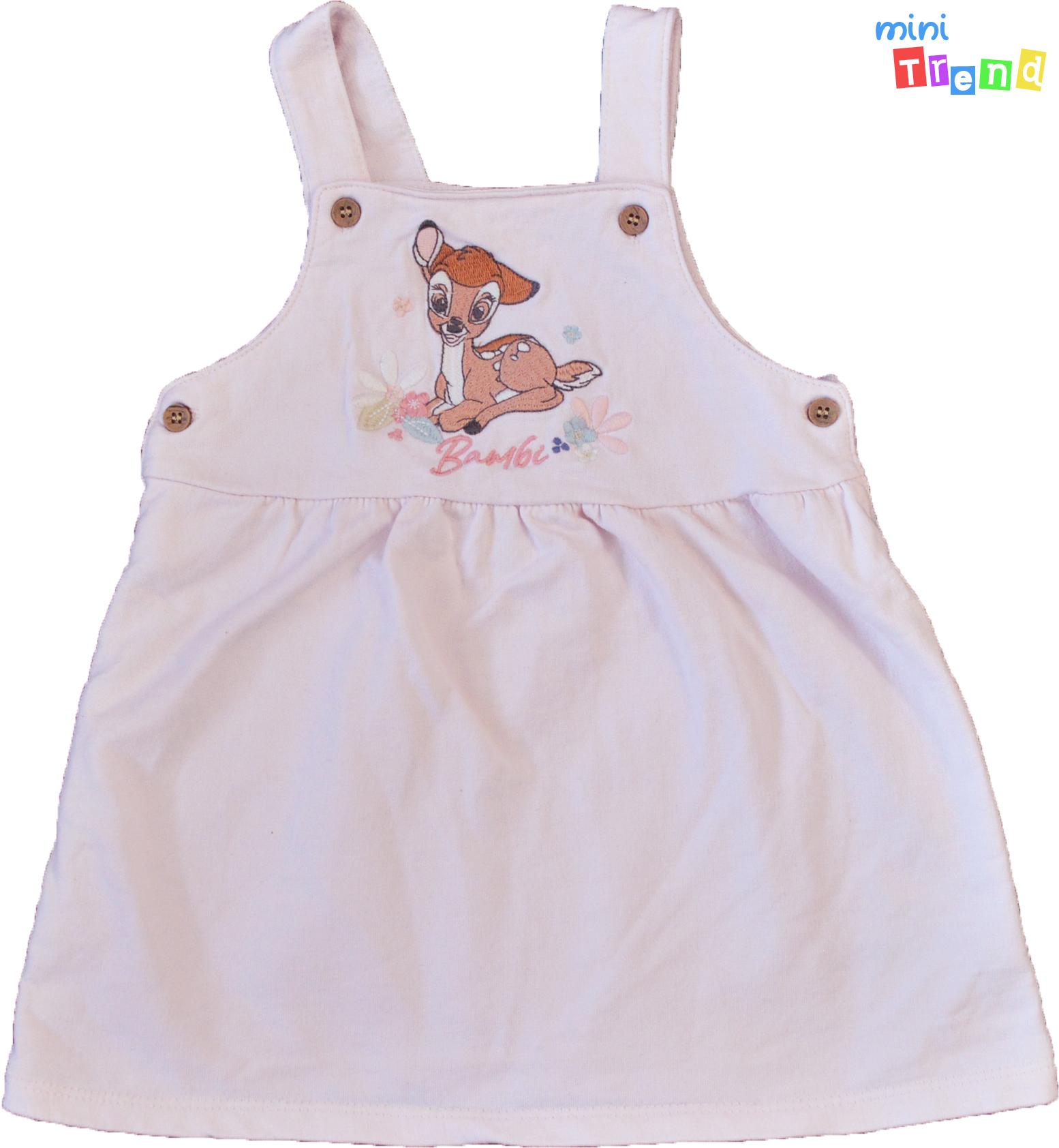 Nutmeg Bambi rózsaszín kantáros ruha 80 4-Hibátlan