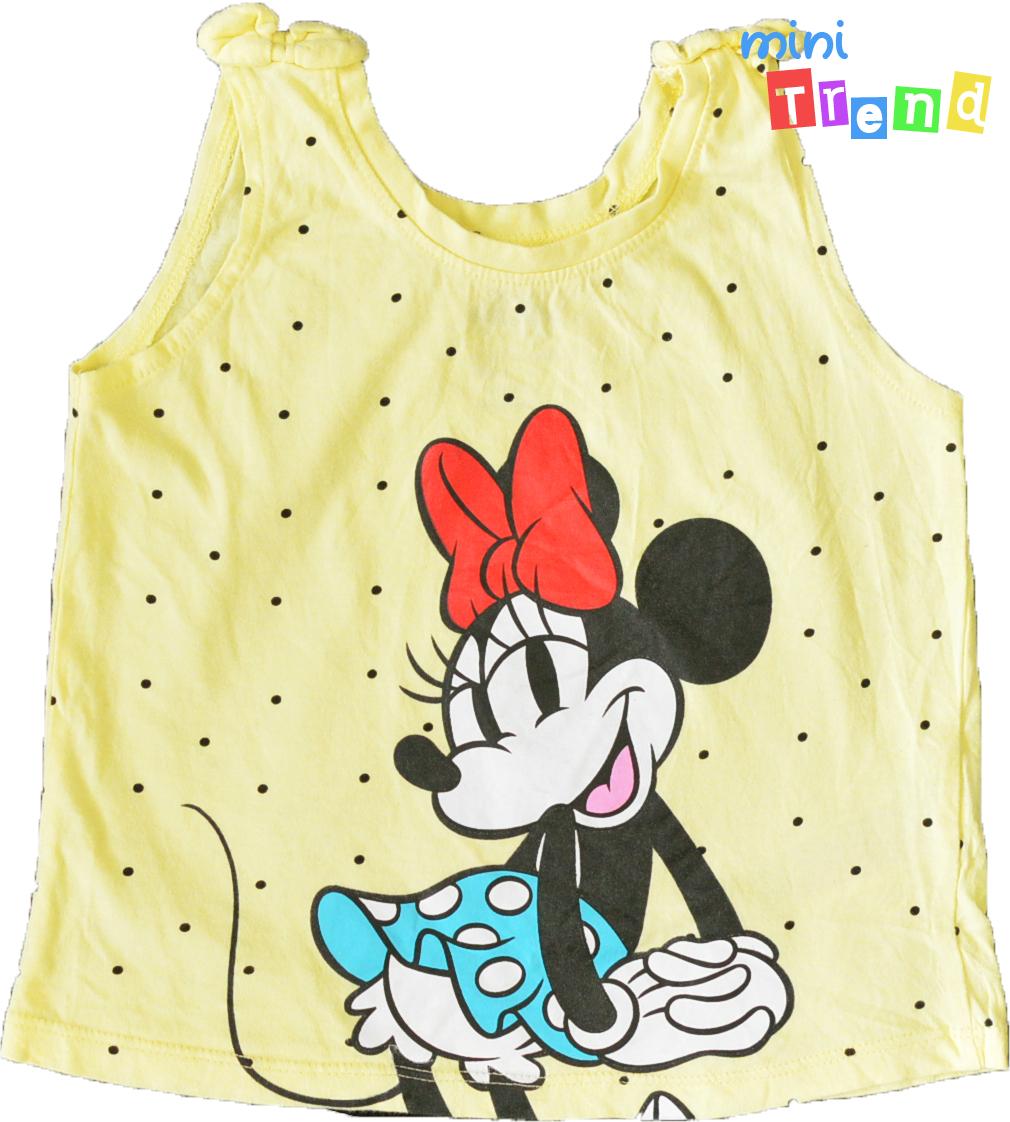 Primark Minnie sárga felső 4-5év 5-Újszerű