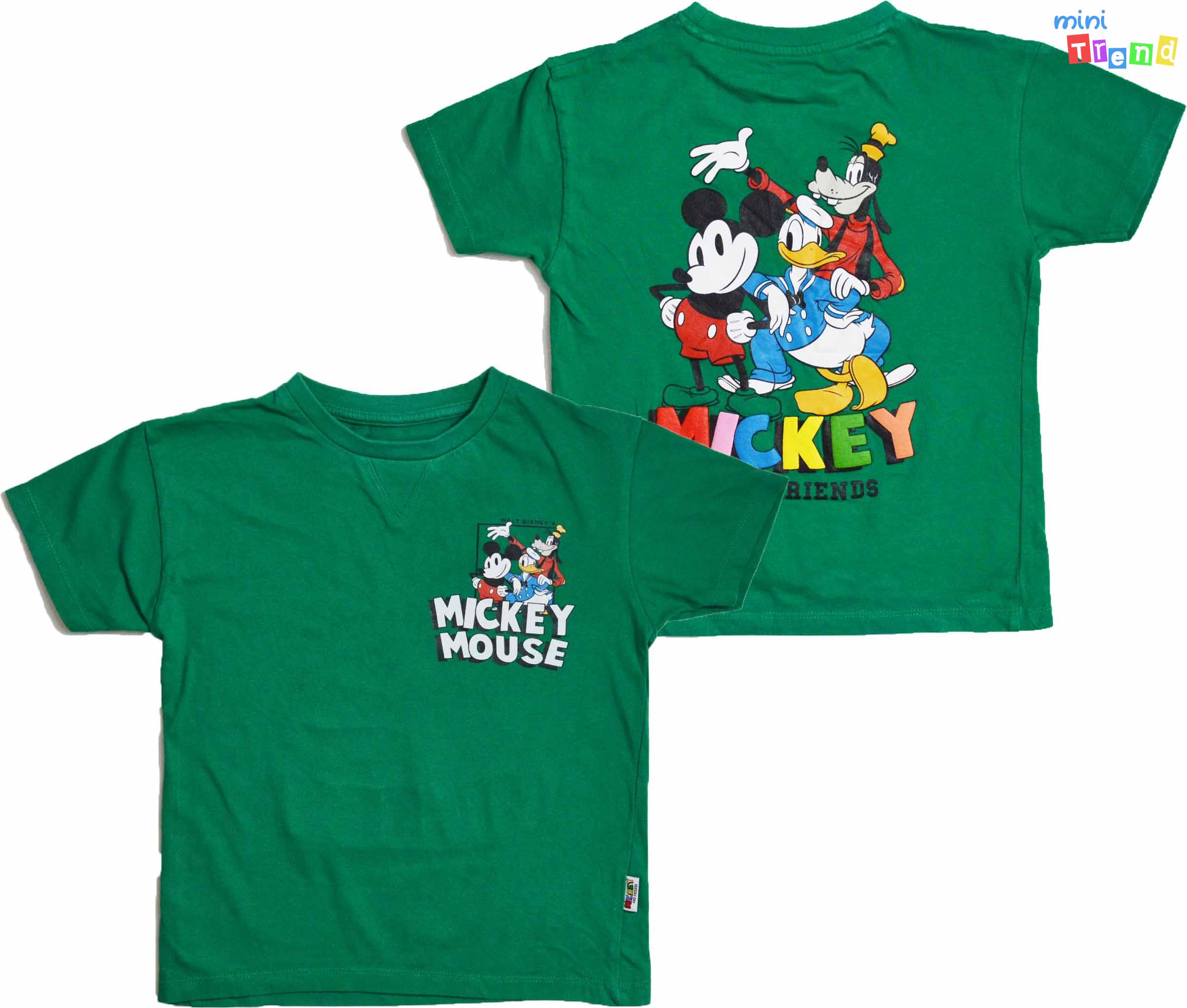 Primak Mickey zöld póló 5-6év 4-Hibátlan