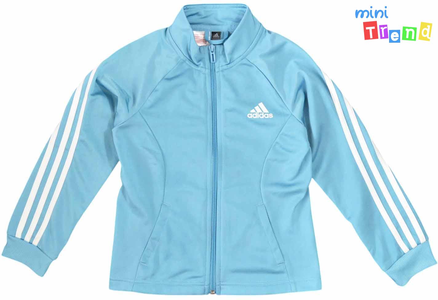 Adidas kék szabadidő felső 7-8év 4-Hibátlan