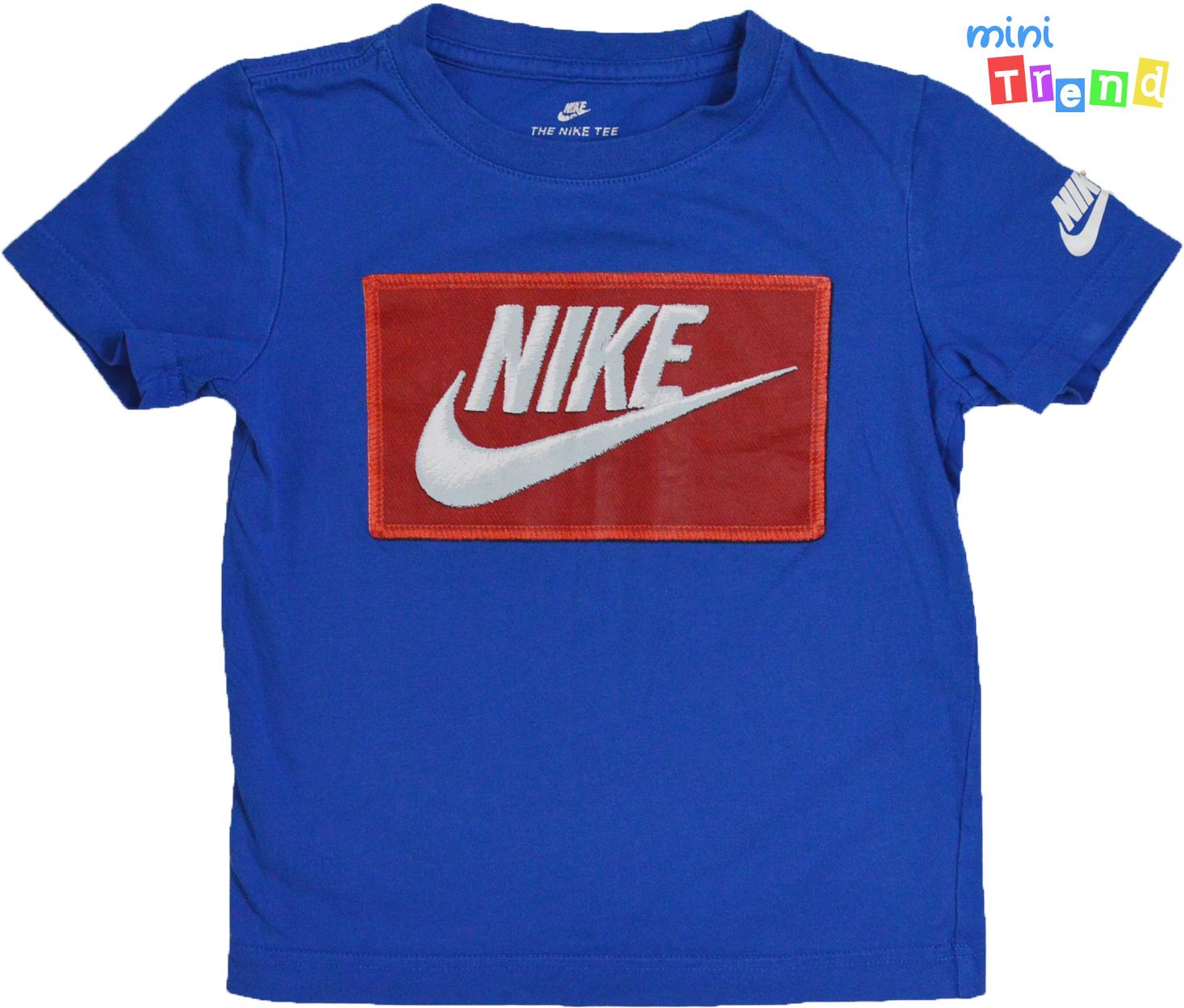 Nike kék póló 3-4év 3-Jó állapot