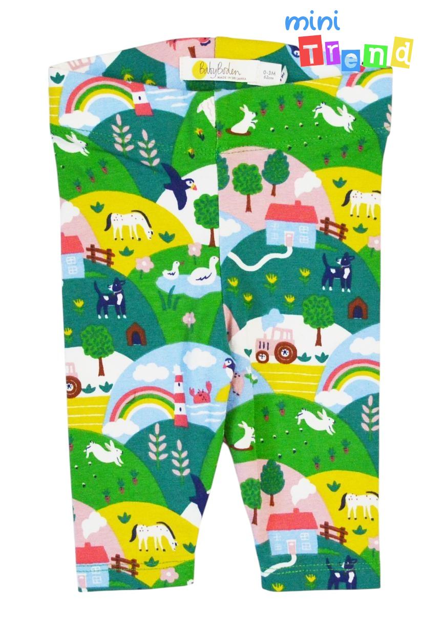 BabyBoden színes mintás leggings 62 4-Hibátlan