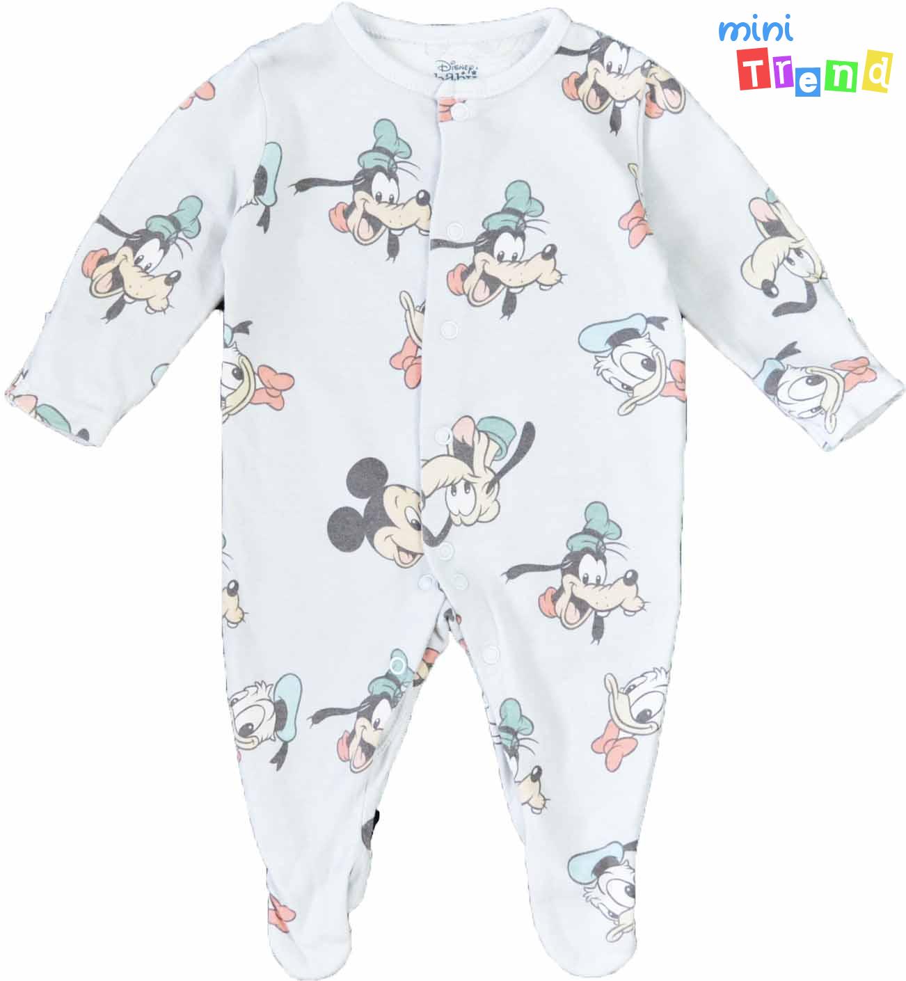 Primark Disney mintás szürke rugdalózó 62 4-Hibátlan