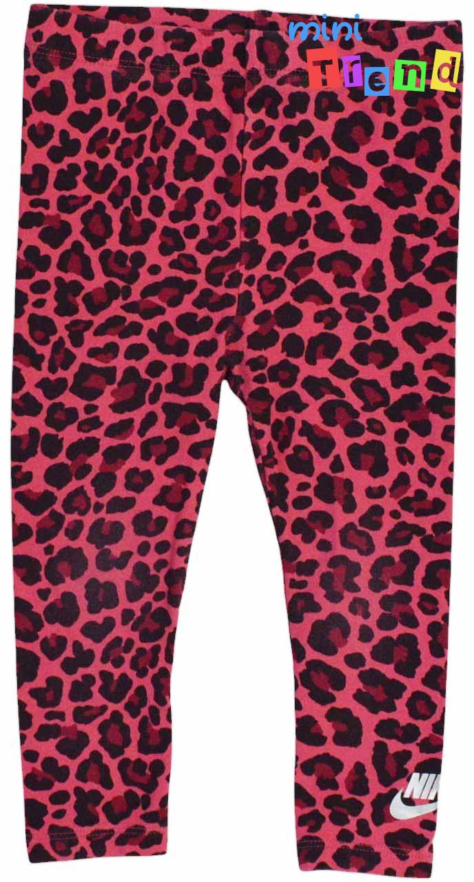 Nike leopárd mintás rózsaszín leggings 92 3-Jó állaot