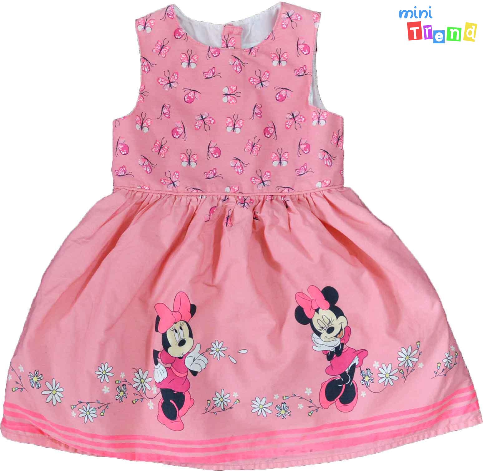 Primark Minnie rózsaszín, alsószoknyás ruha 92 3-Jó állapot(folt)