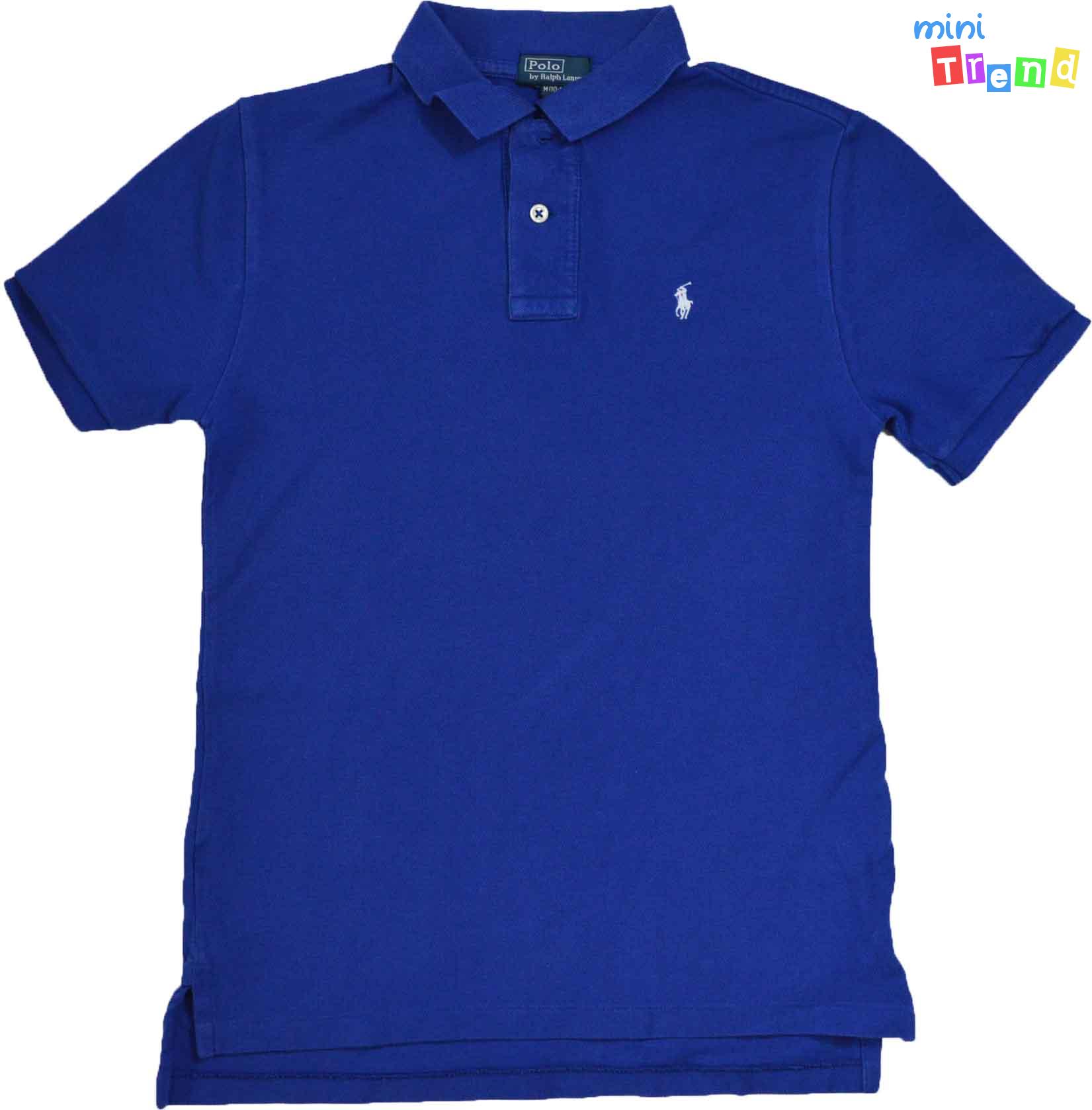 Ralph Lauren kék ingpóló 10-12év 3-Jó állapot