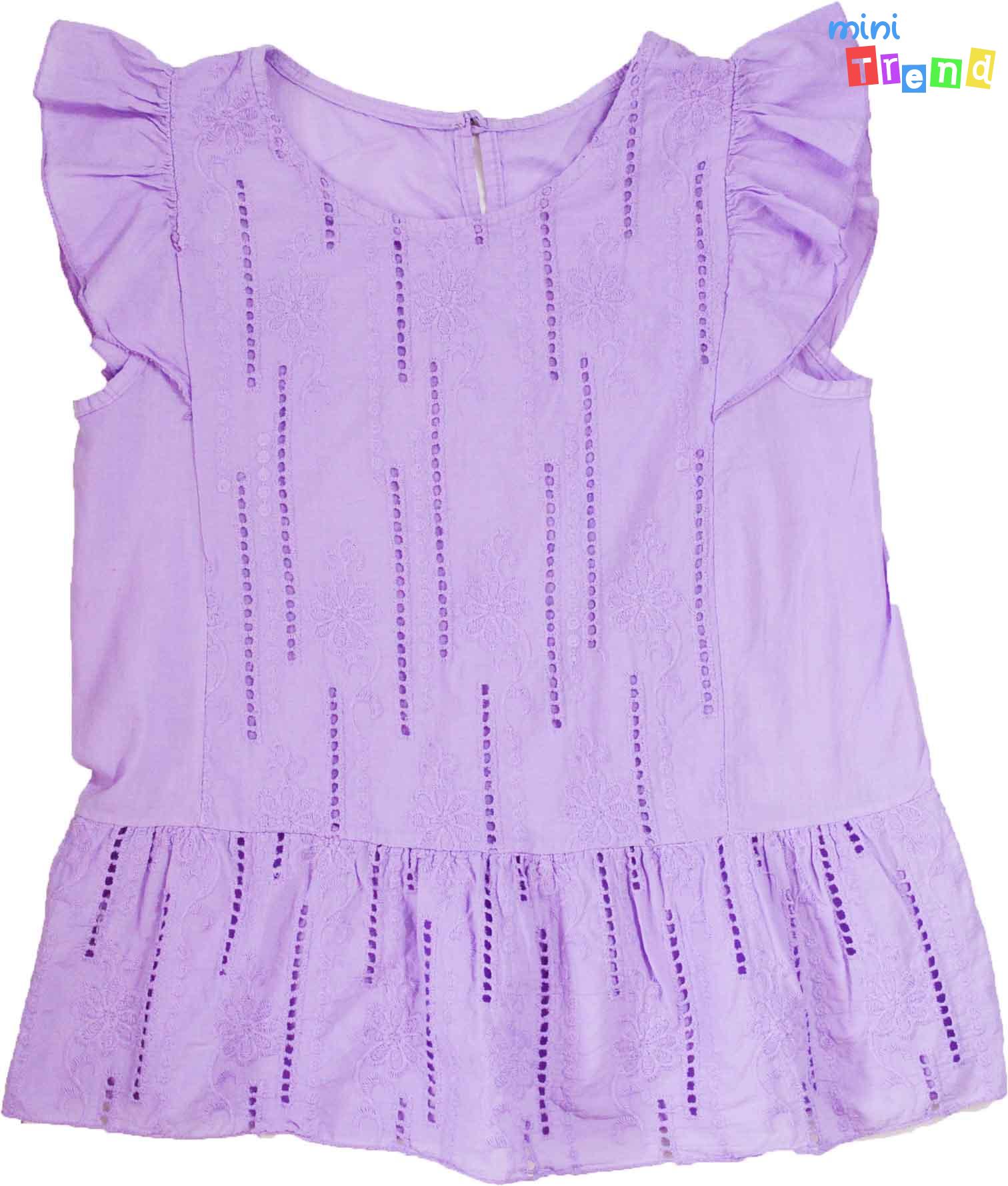 Csipkés lila felső One Size 6-Új