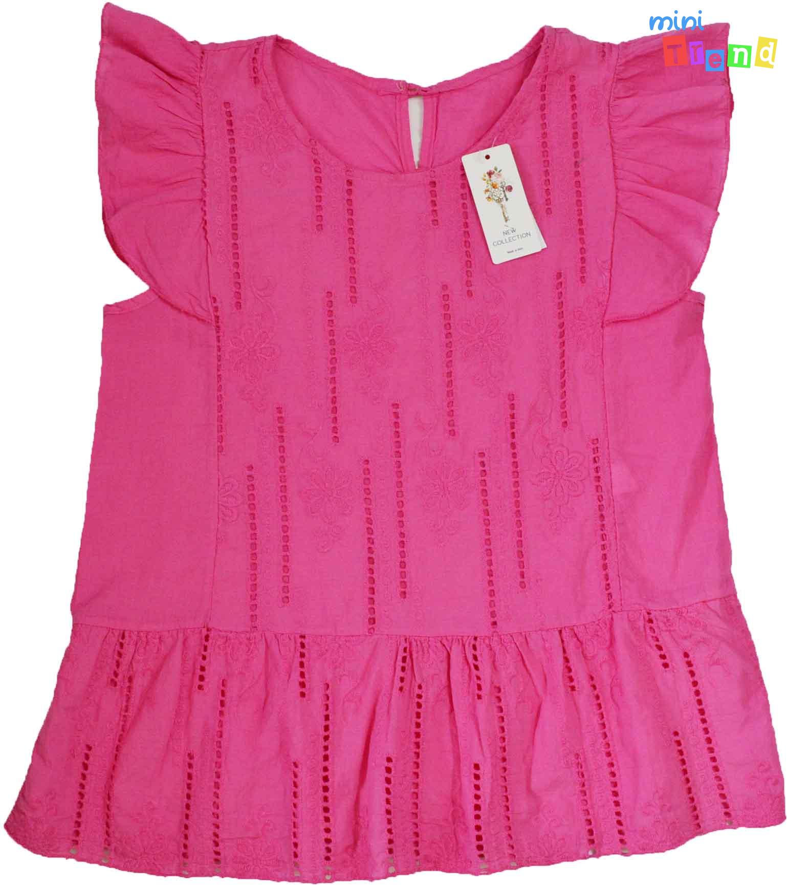 Csipkés pink felső One Size 6-Új