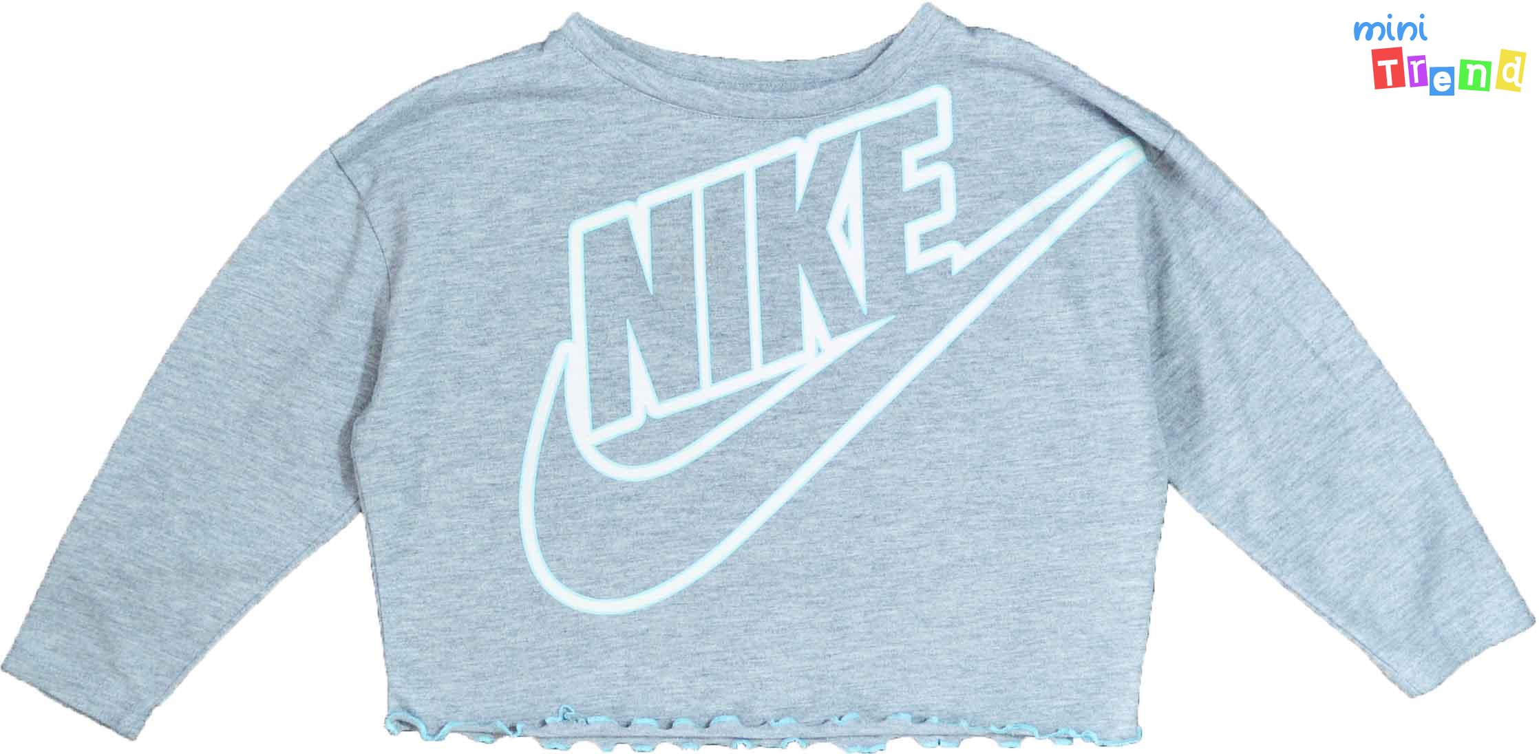 Nike szürke felső 4-5év 3-Jó állapot(hiba)
