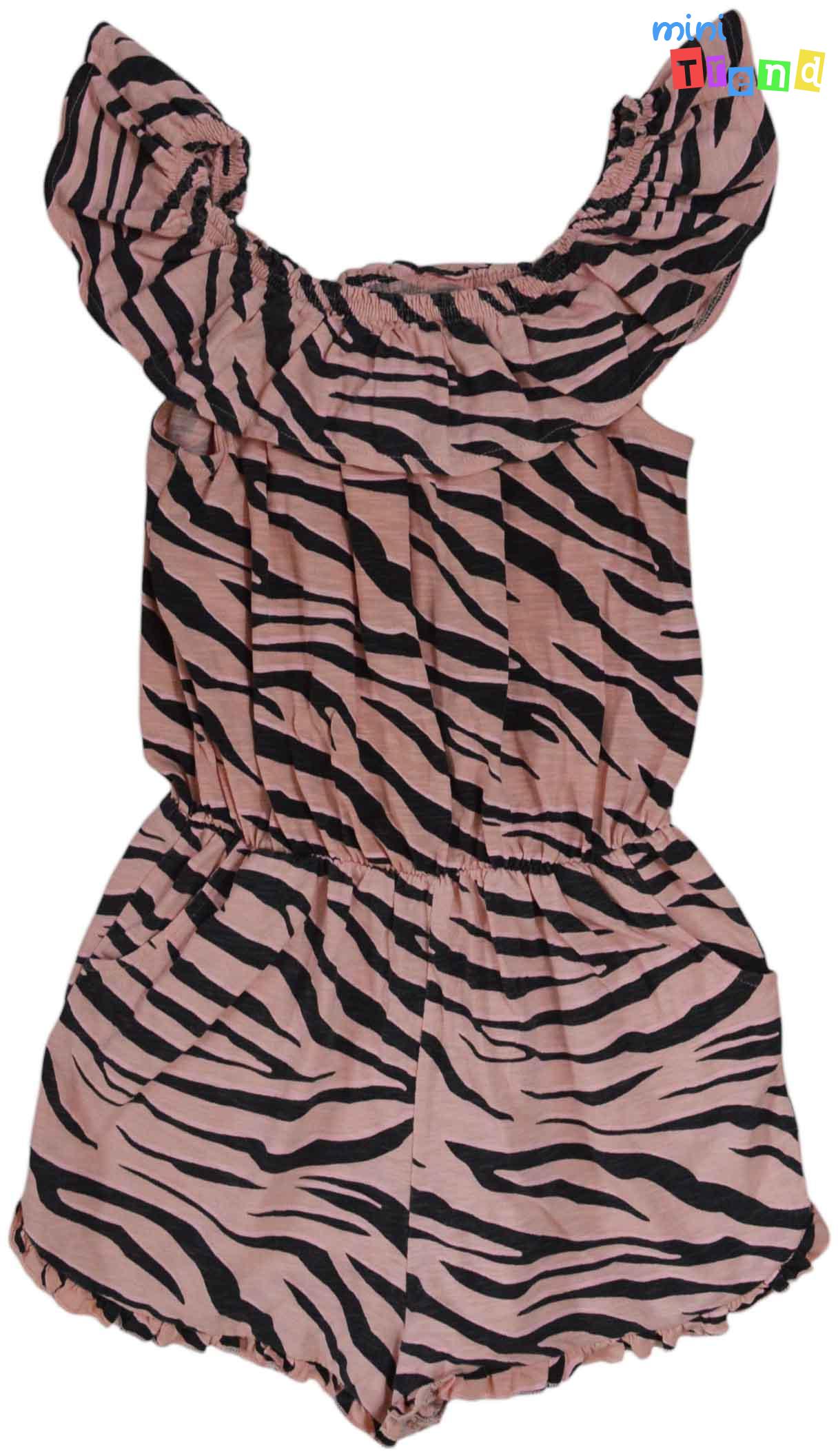 Next mintás rózsaszín playsuit 10év 4-Hibátlan