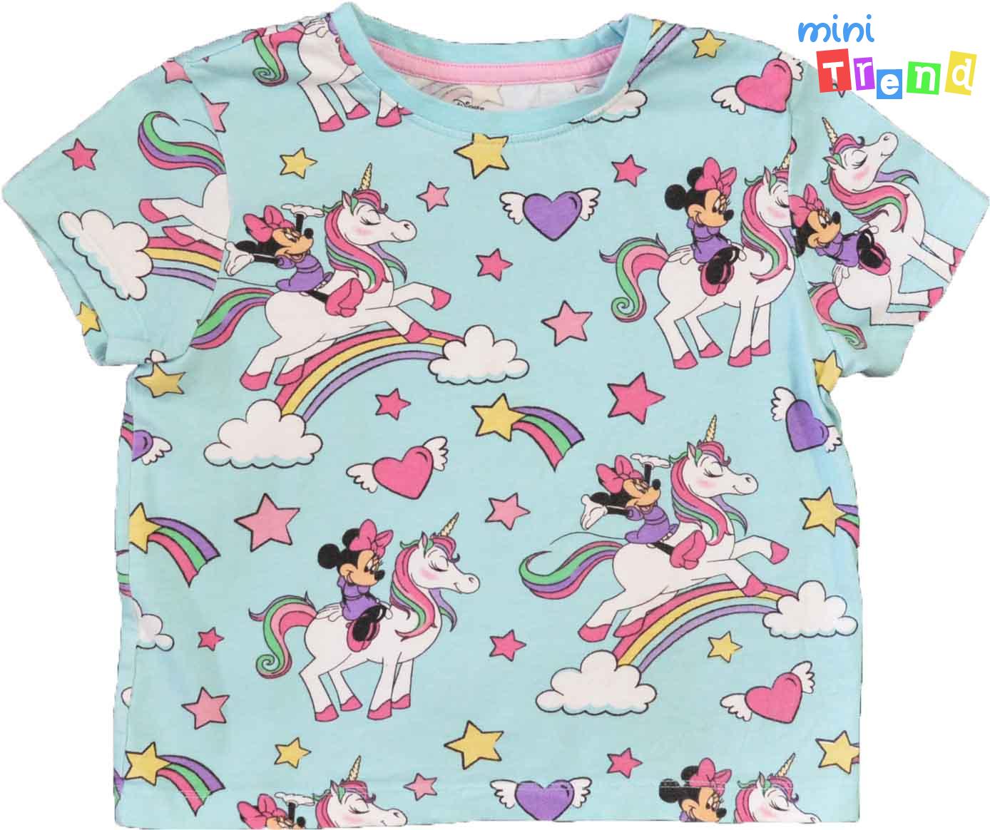 Primark Minnie mintás kék felső 3-4év 4-Hibátlan