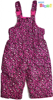 Faded Glory leopárd mintás pink overál nadrág 2év 5-Újszerű