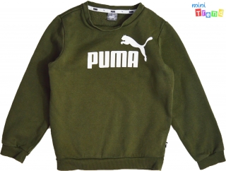 Puma khaki pulóver 128 3-Jó állapot