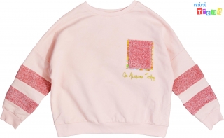 M&Co rózsaszín pulóver 4-5év 5-Újszerű