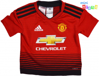 Manchester Adidas piros sport póló 92 4-Hibátlan