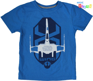 Star Wars kék póló 6-7év 4-Hibátlan
