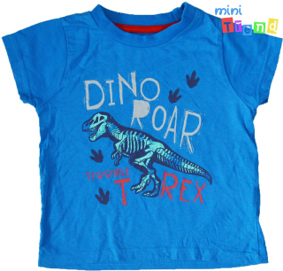 Primark dinós kék póló 92 4-Hibátlan
