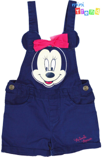 Disney Minnie kék kantáros rövidnadrág 116 4-Hibátlan