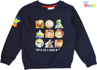 Toy Story sötétkék pulóver 6-7év 3-Jó állapot(minta töredezés)