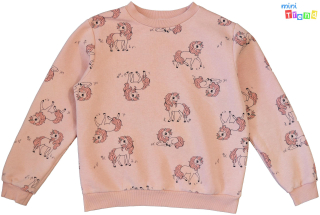 H&M unikornis mintás rózsaszín pulóver 8-10év 4-Hibátlan(kis bolyhosodás)