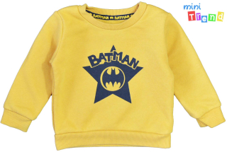 Primark Batman mustár pulóver 80 4-Hibátlan