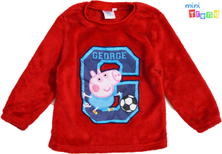 Peppa George piros polár felső 2év 3-Jó állapot