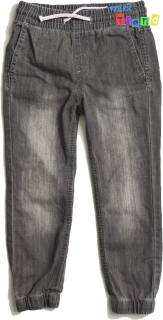 H&M szürke farmer 4-5év 4-Hibátlan(kötője elszínezödött)