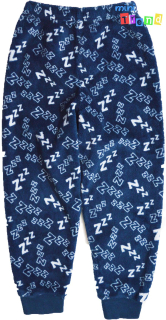 Matalan mintás kék polár nadrág 4-5év 4-Hibátlan