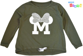 Khaki pulóver M-L 4-Hibátlan