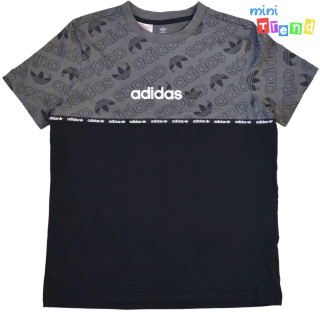 Adidas szürke-fekete póló 13-14év 5-Újszerű