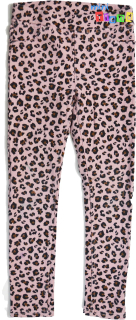 H&M leopárd mintás rózsaszín vastagabb leggings 6-7év 3-Jó állapot(halvány folto