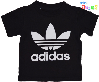 Adidas fekete póló 92 3-Jó állapot