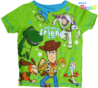 George Toy Story zöld póló 2-3év 3-Jó állapot