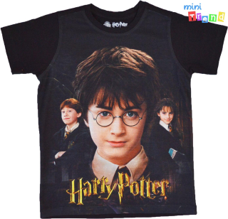 Harry Potter fekete póló 4-5év 4-Hibátlan