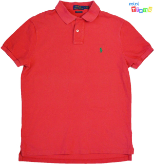Ralph Lauren korall ingpóló M 3-Jó állapot