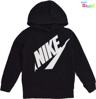 Nike fekete pulóver 6-7év 3-Jó állapot