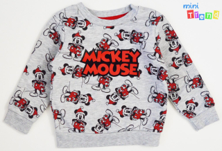 Primark Mickey mintás szürke pulóver 86 5-Újszerű