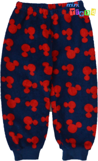 Disney Mickey mintás kék polár nadrág 2-3év 3-Jó állapot